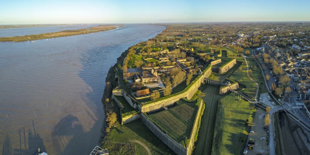 A l'estuaire de la Gironde, la citadelle de Blaye