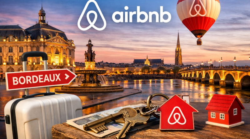 Bordeaux et Airbnb
